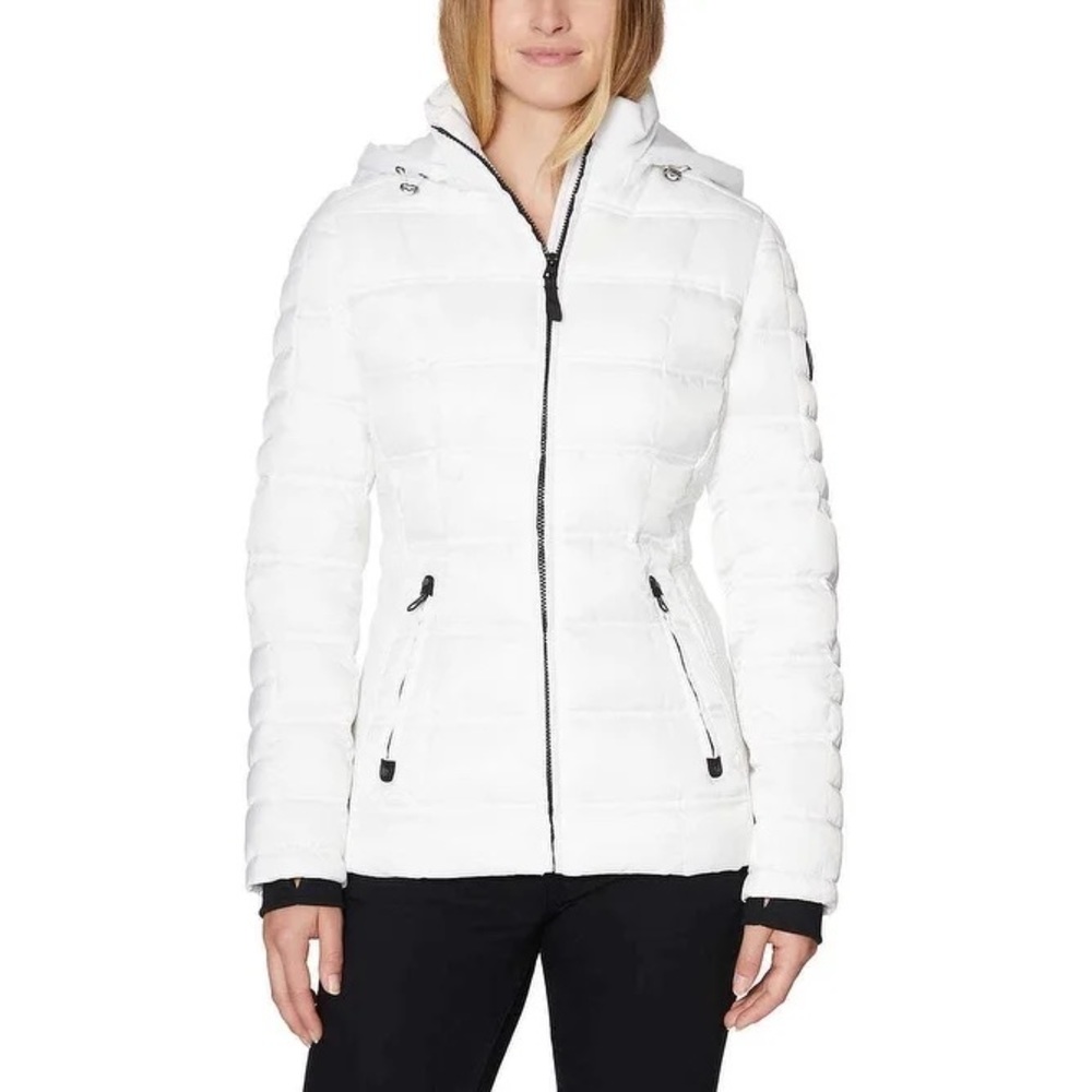 Nautica Women's Puffer Jacket Parka Coat
